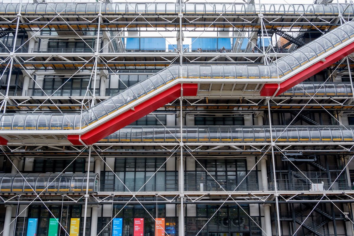 centre pompidou outside