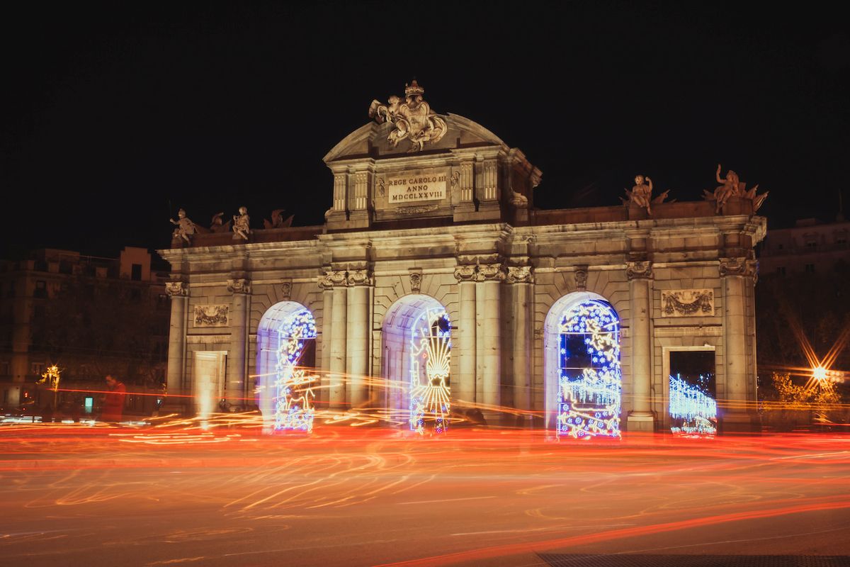 lights in madrid
