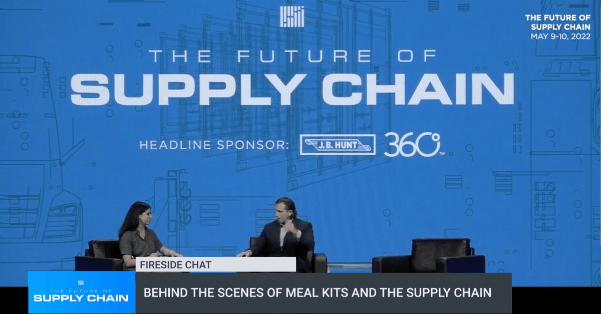 Behind the scenes of meal kits and the supply chain