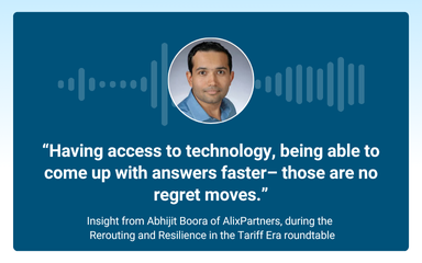 Facing the Tariff Era: Insights from Shipwell & AlixPartners Roundtable