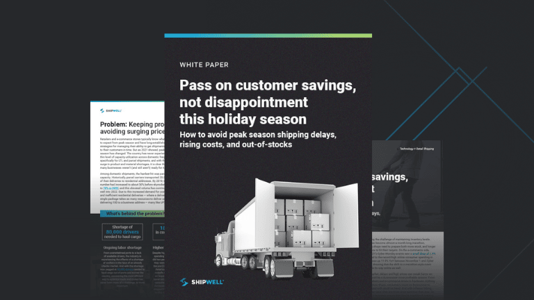 Avoid Missed Sales During Peak Season