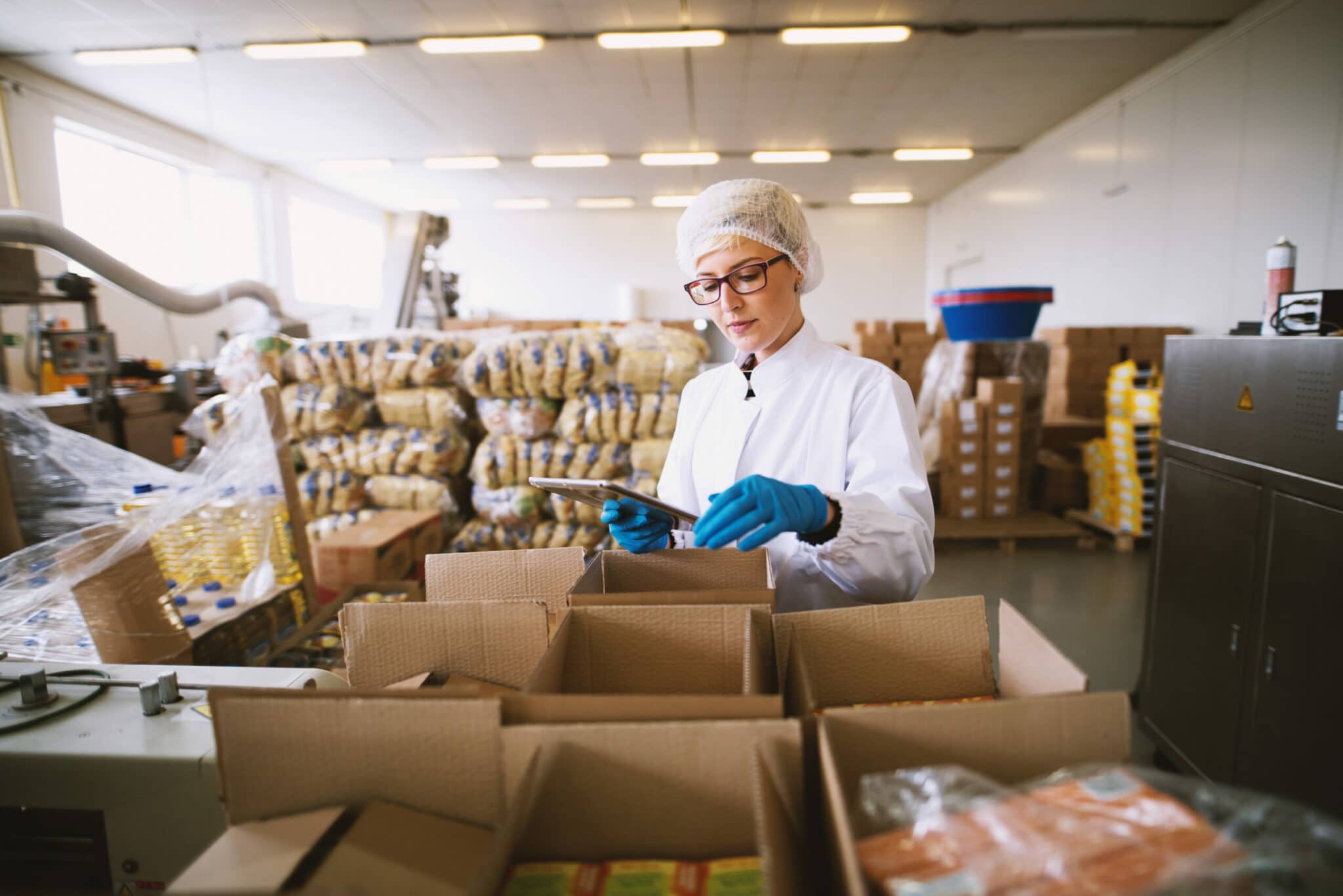 How Quality Control Tech Improves F&B Shipping