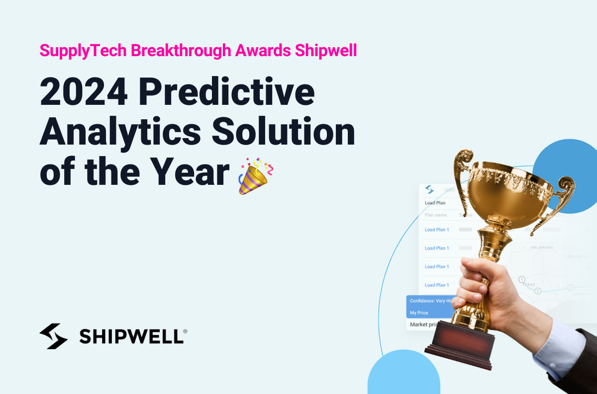Shipwell Wins 2024 Predictive Analytics Award