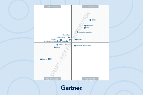 Shipwell recognized in the 2023 Gartner®Magic Quadrant™ for TMS