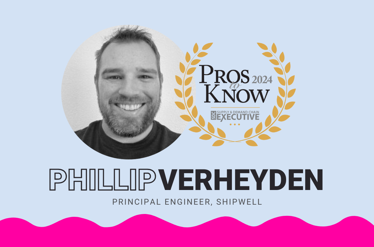 Shipwell's Principal Engineer, Phillip Verheyden, Named by SDCE as a 2024 Pro to Know