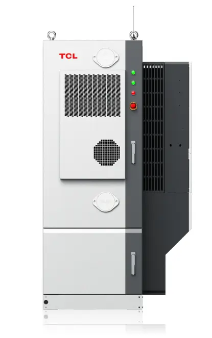 TCL industrial electronic equipment unit with vents, indicator lights, and control buttons.