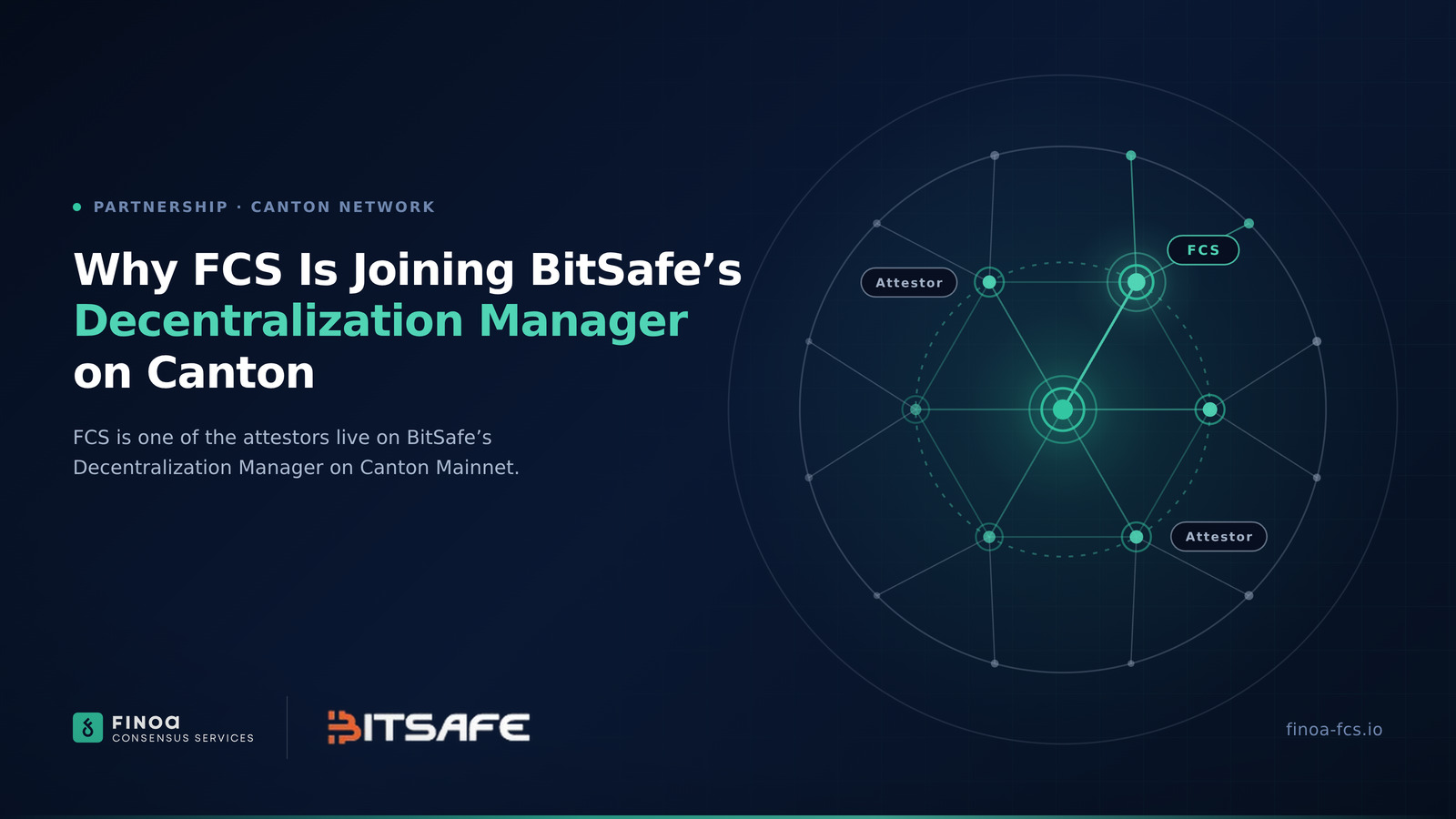 Distributed by Design: Why FCS Is Joining BitSafe's Decentralization Manager on Canton