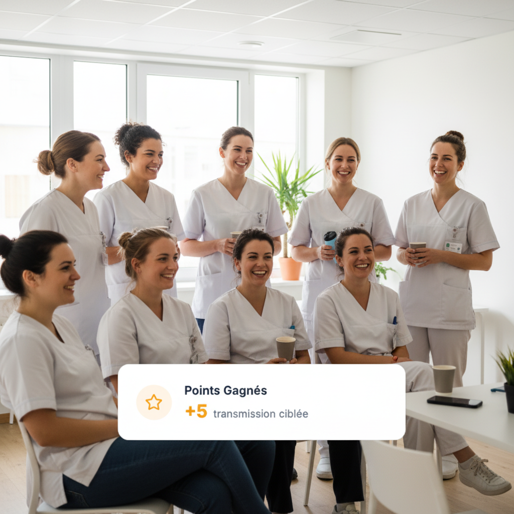 image of an educational seminar in progress (for a veterinary clinic)