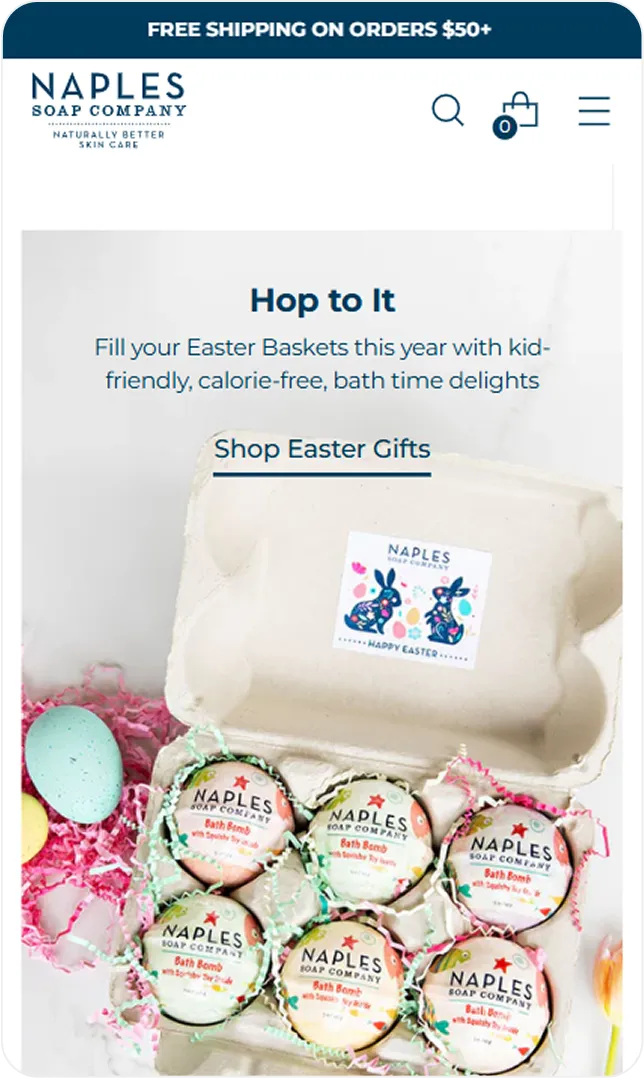 naples website image