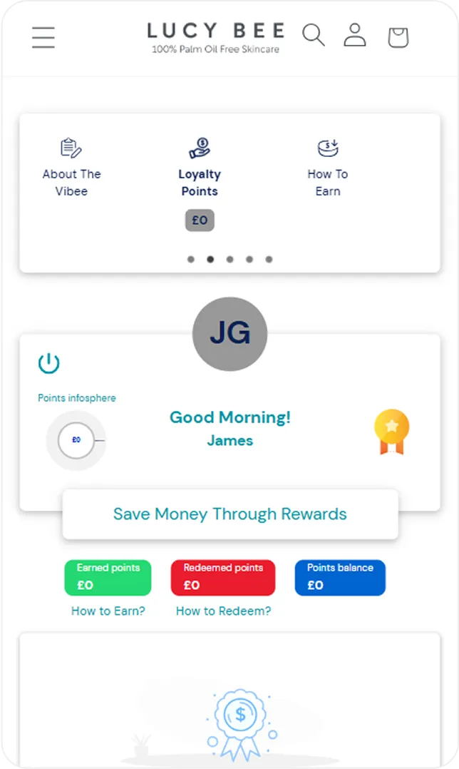 luvtbee website image