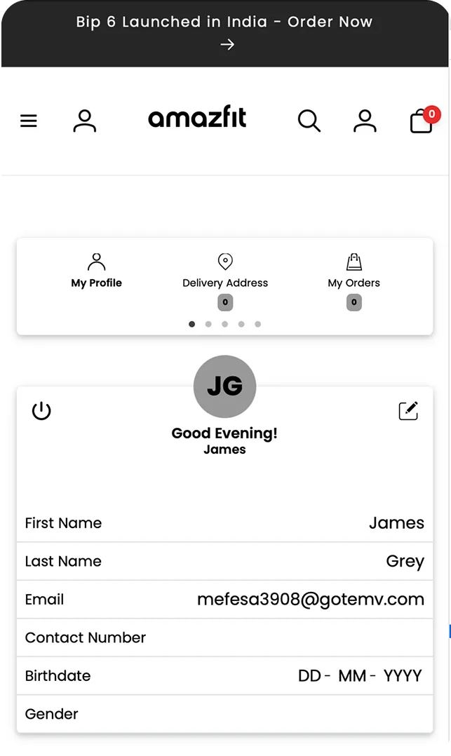 amazfit website image