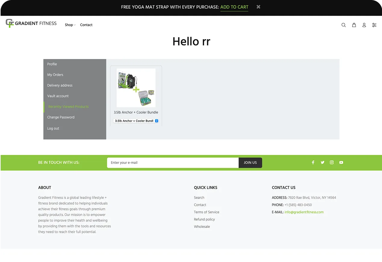 gradient website image