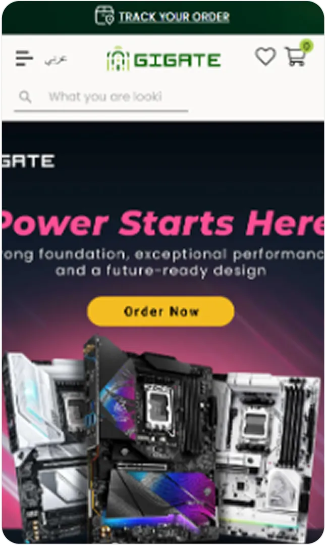 gigate website image