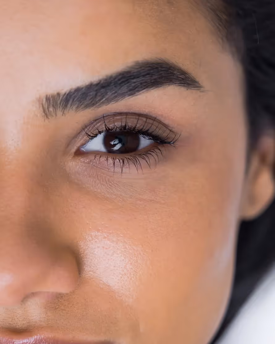 Defined lashes after lash lift procedure