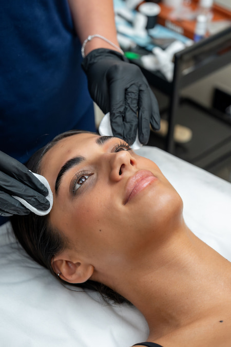 Brow lamination at Brau studio