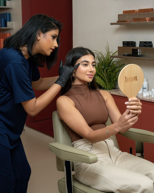 HD brows consultation at Brau studio