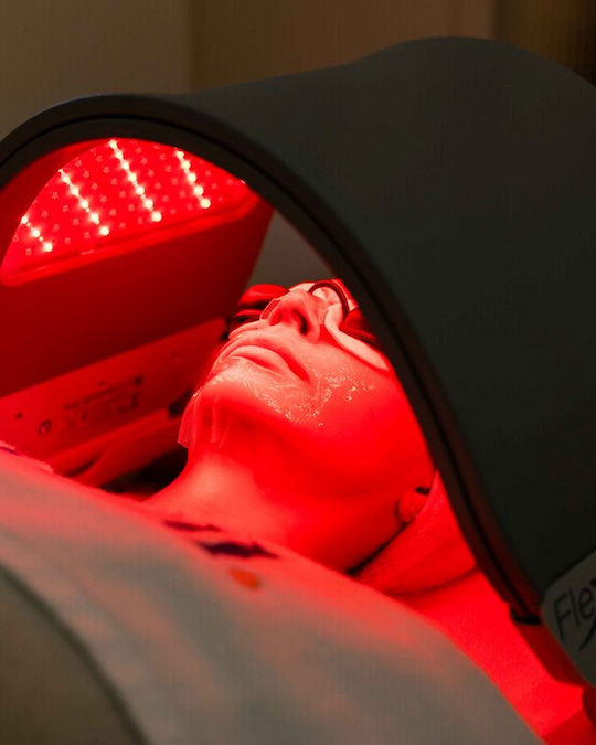 LED light add-on to HydraFacial treatment