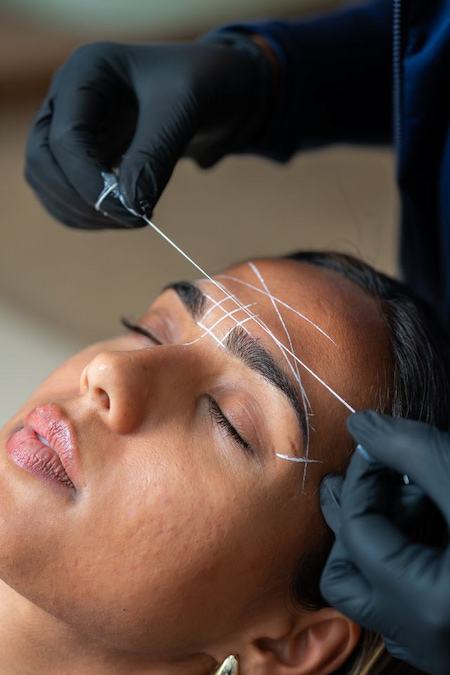 Finding correct shape and color for your face and skin tone