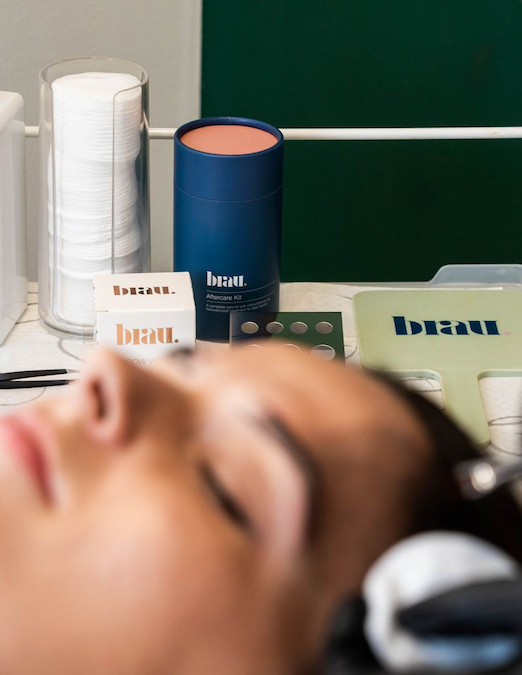 Brows aftercare kit after microblading