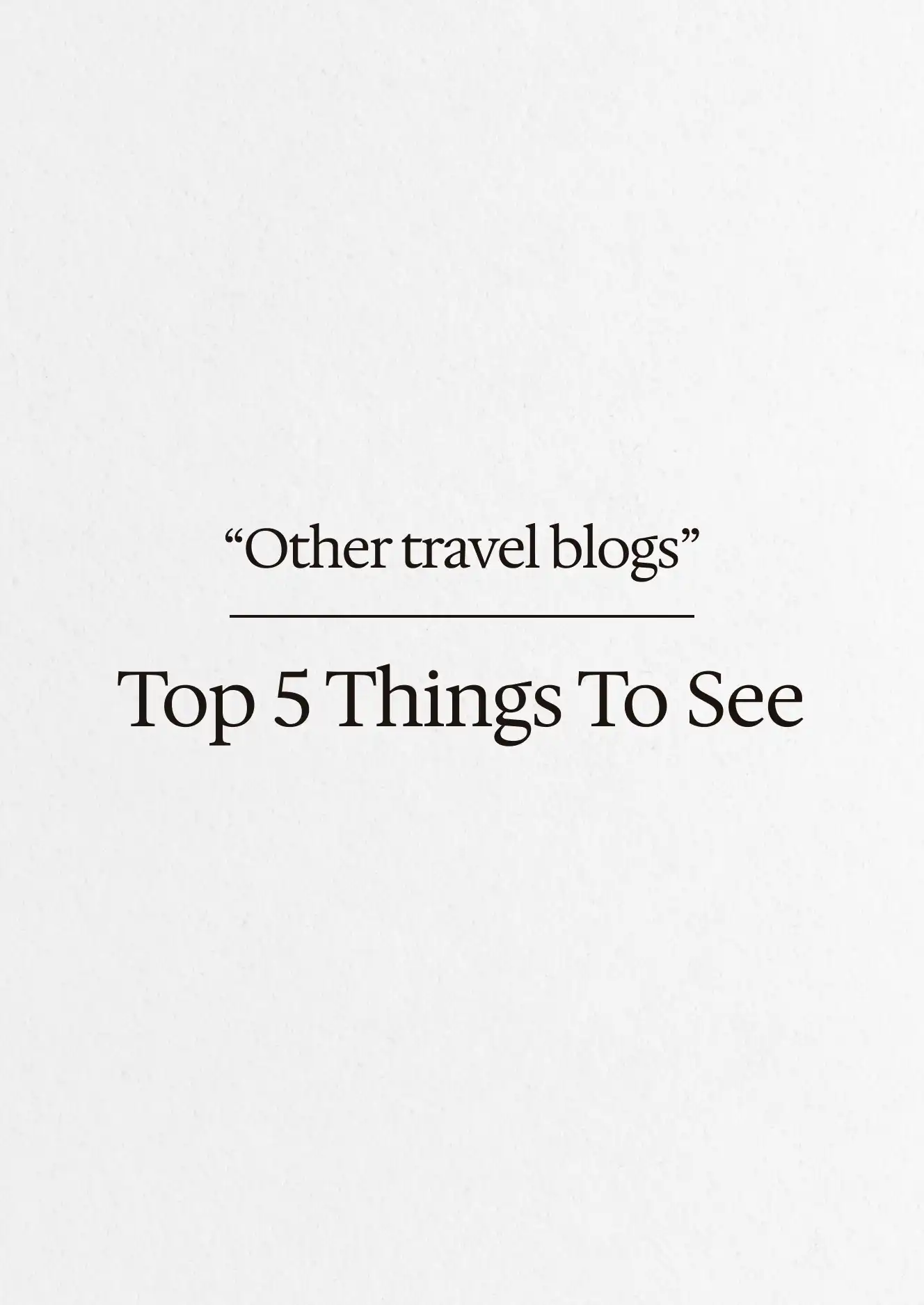 Old school blogs