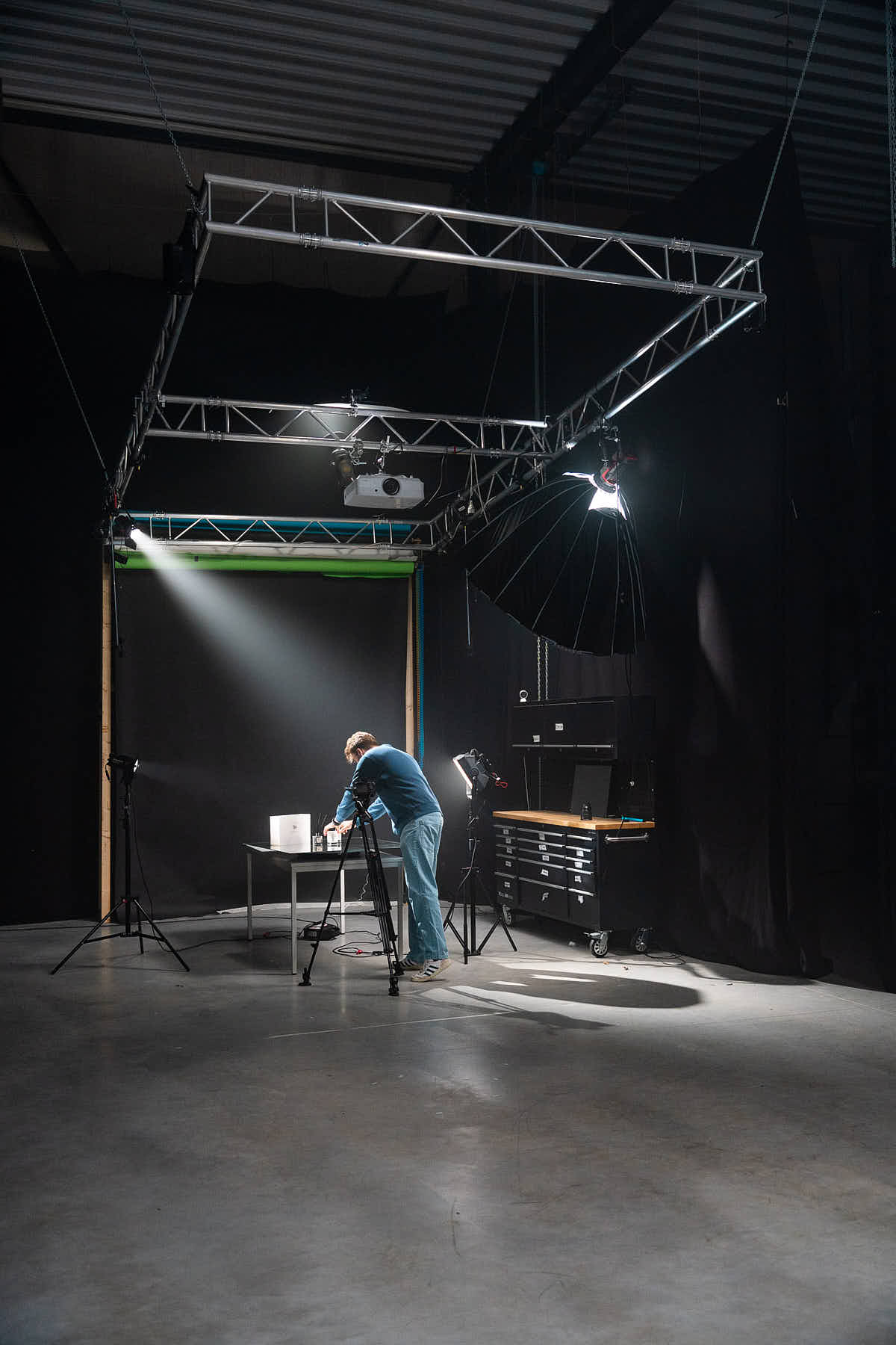 Fotostudio work in progress