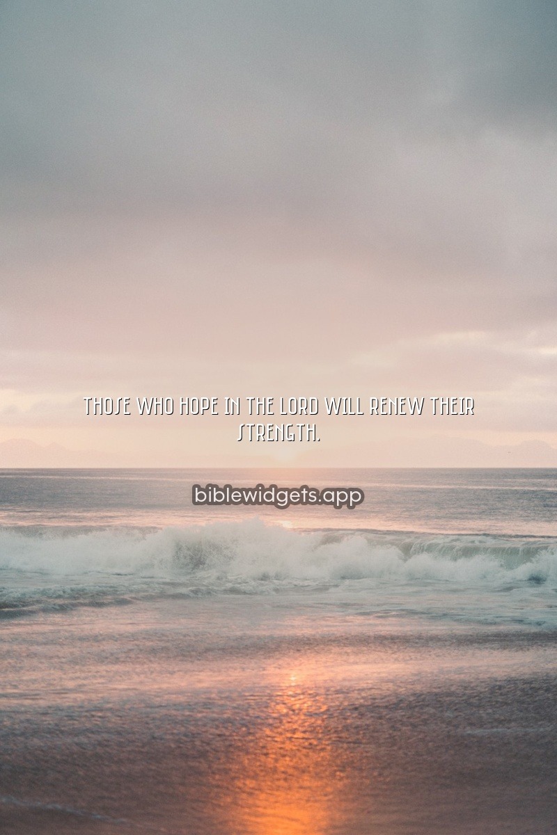 Bible verse about strength — Isaiah 40:31