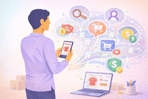 Depop hashtags guide to attract more buyers (2026)
