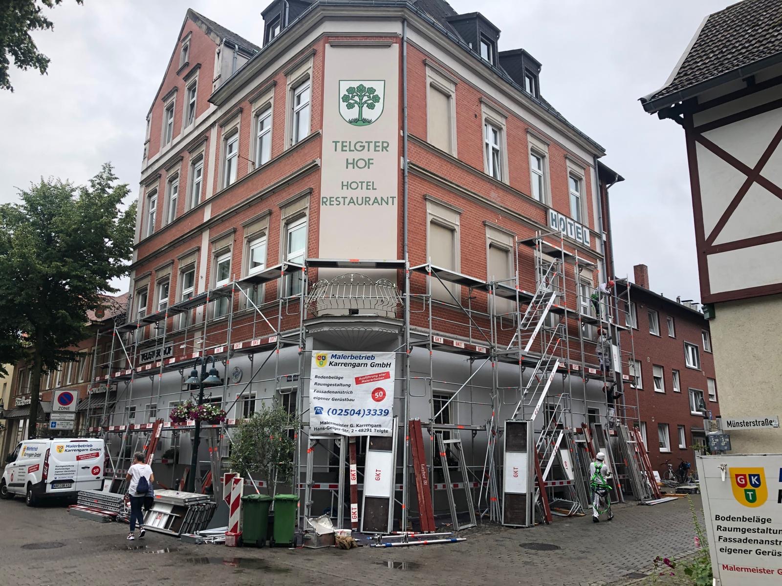Malerbetrieb Karrengang GmbH renoviert Telgter Hof Hotel in Münster