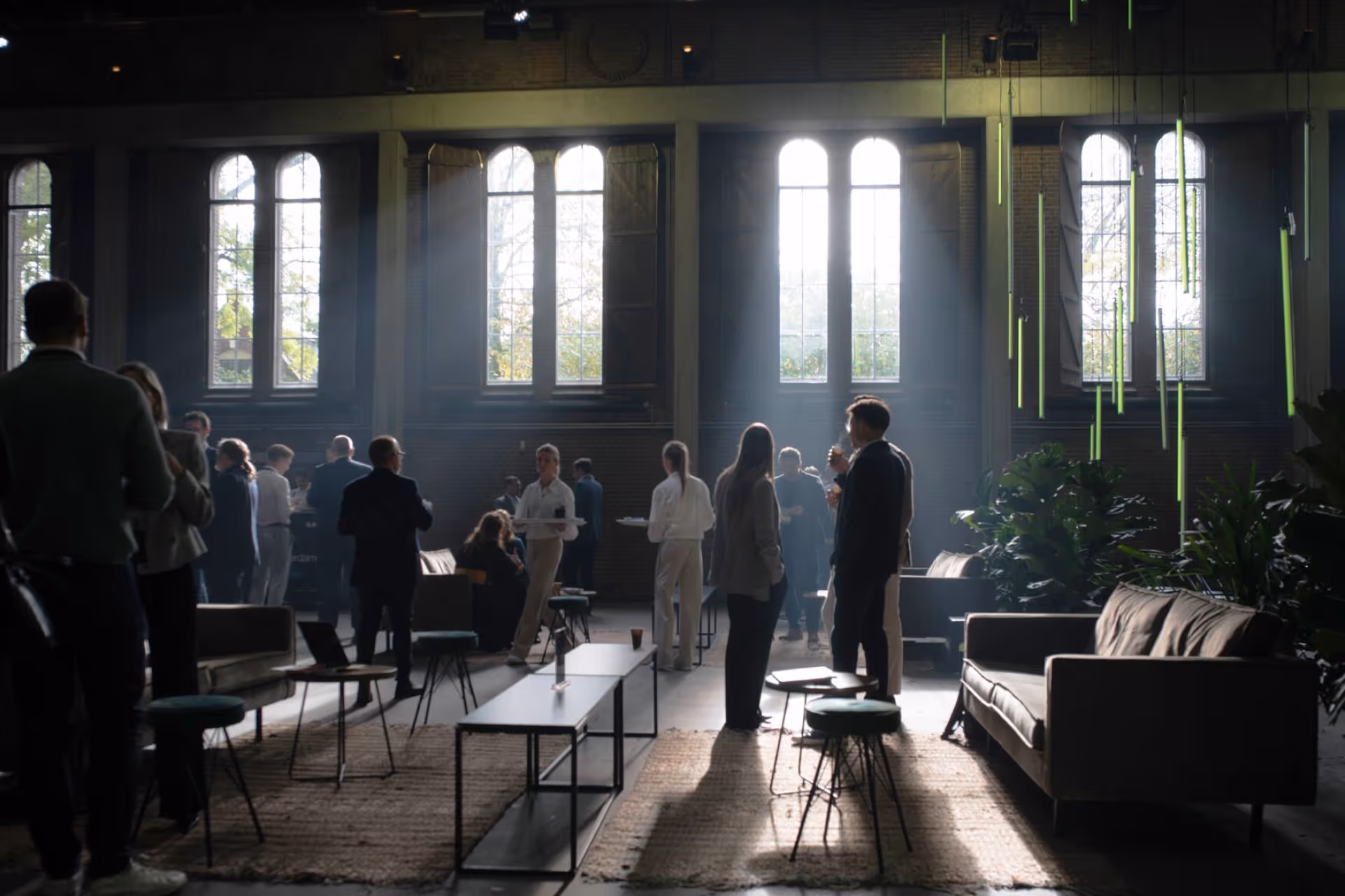 Eventlocatie De Wester Binnen, kerkramen
