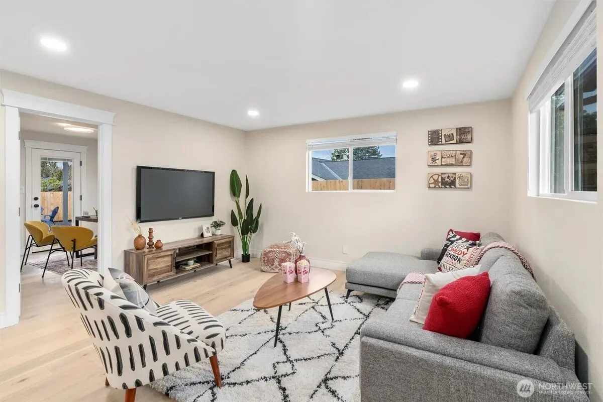Modern living room interior design