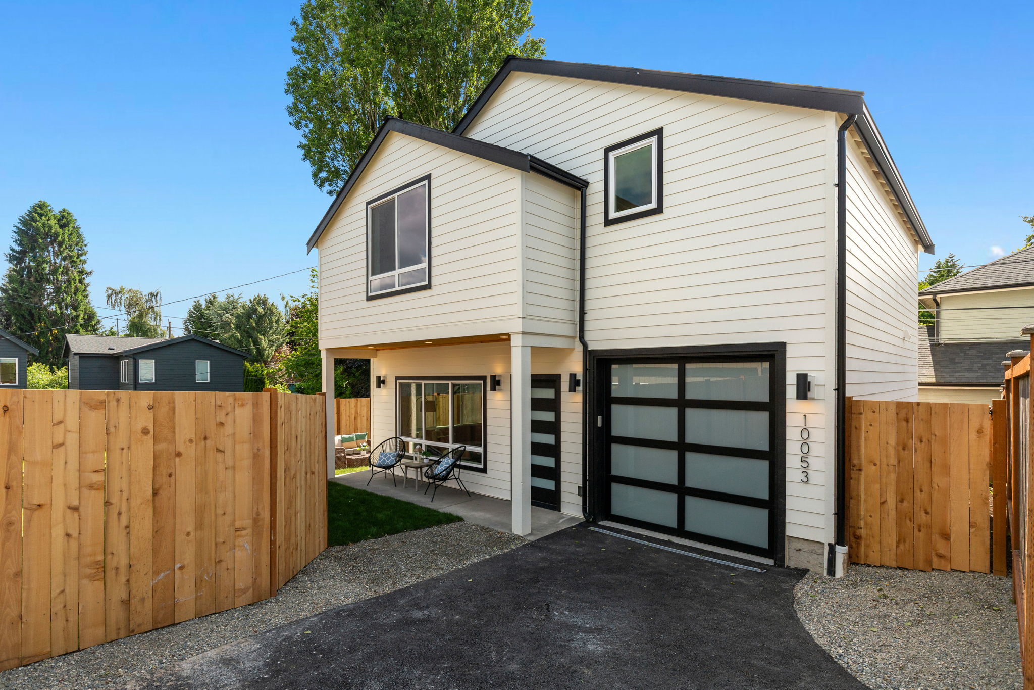 Luxury Home exterior in Seattle
