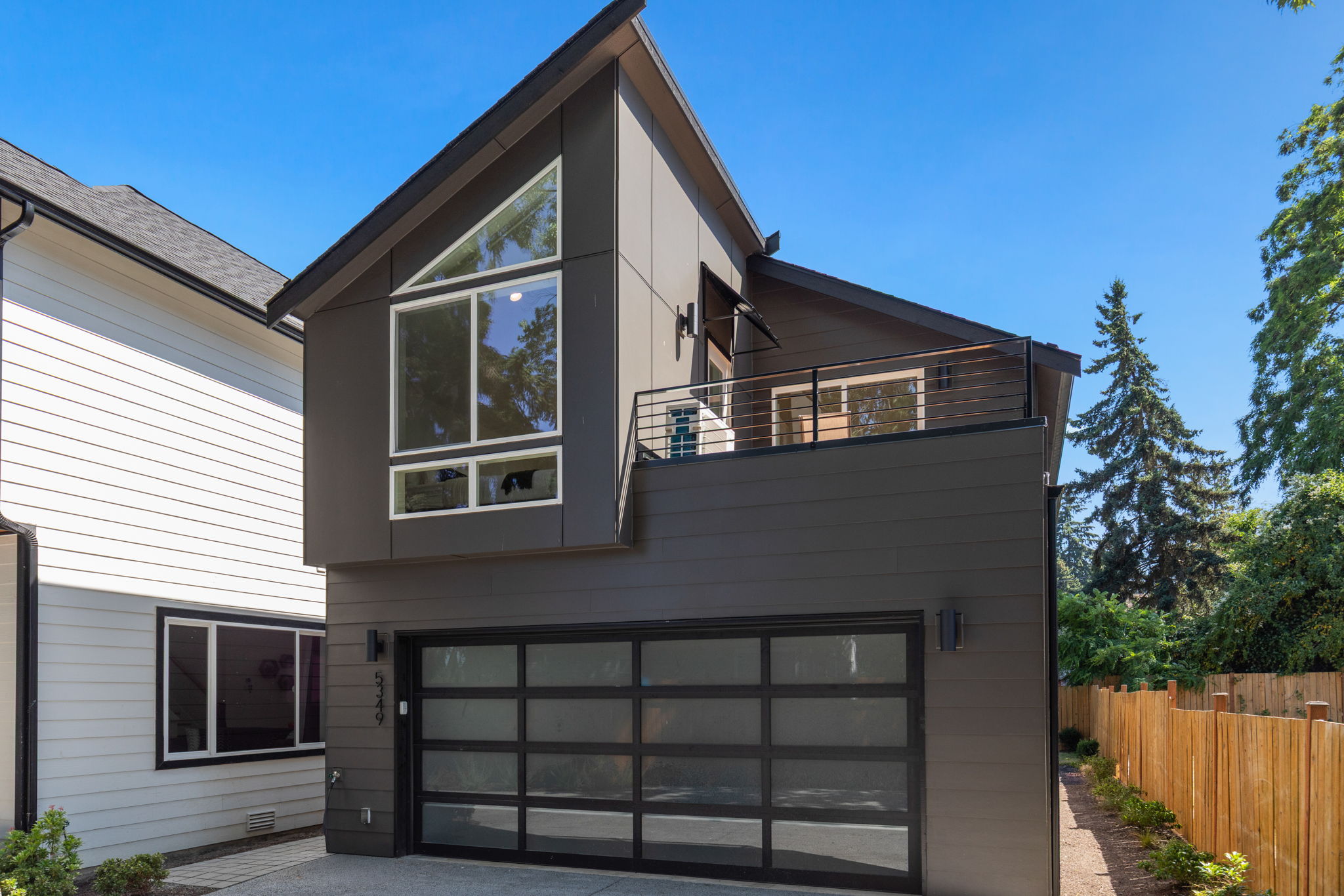 Luxury Home exterior in Seattle