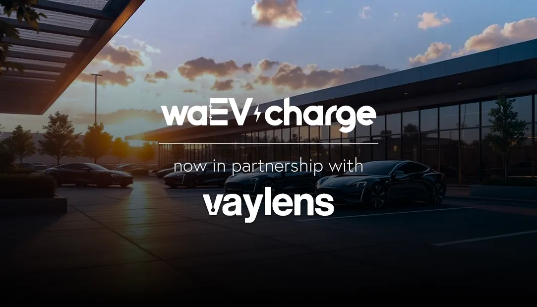 waev-charge and Vaylens partnership