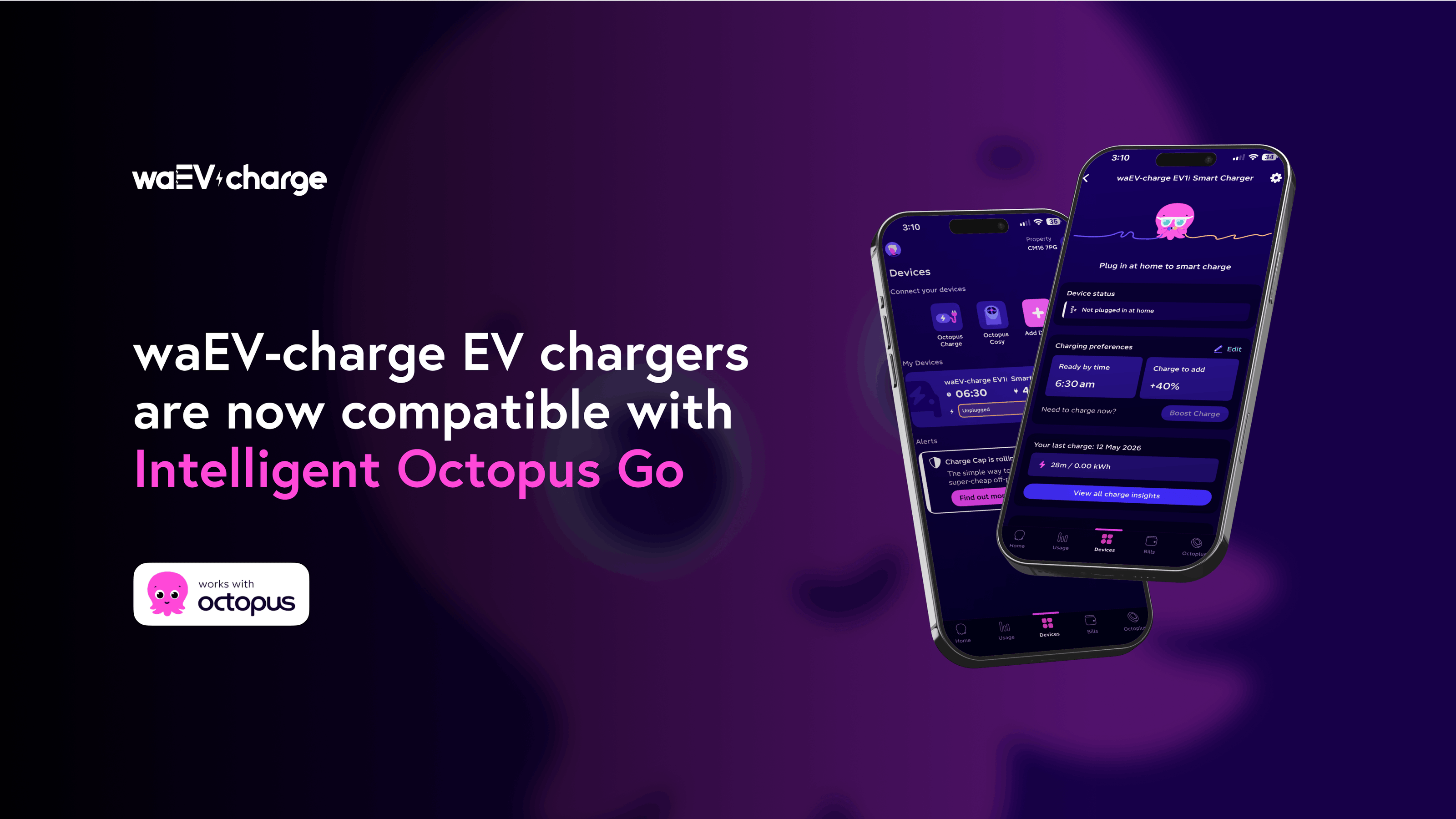 waEV-charge Blog | Intelligent Octopus Go x waEV charge Partnership