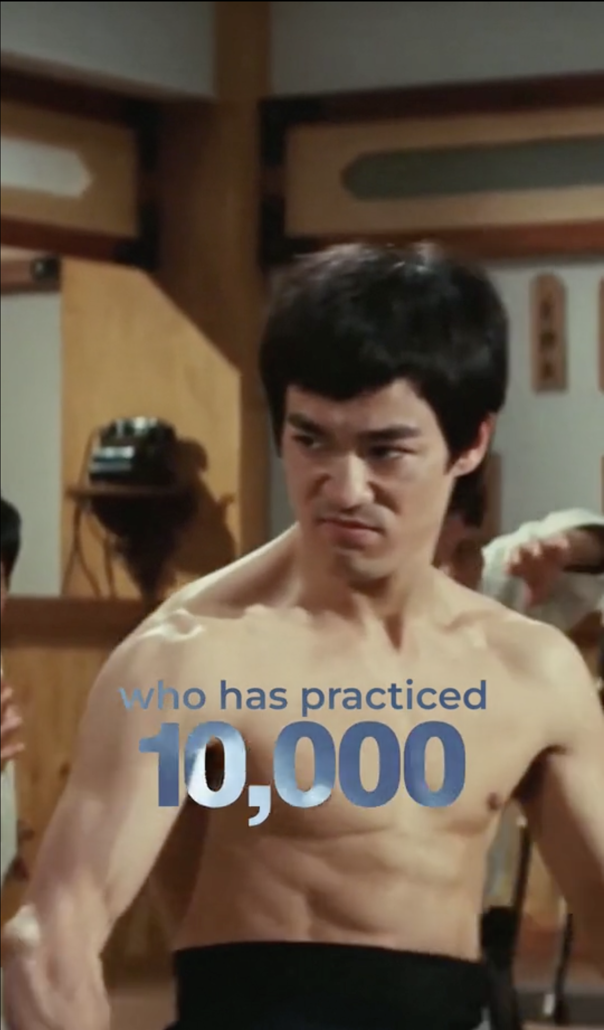 A picture of Bruce Lee