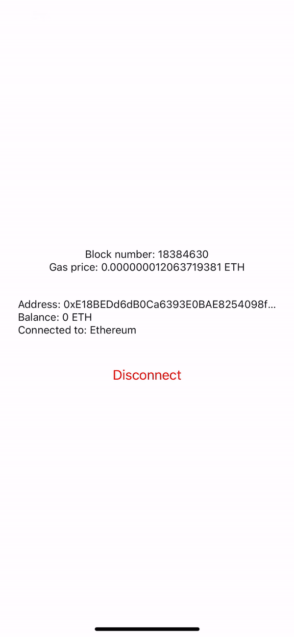 Manually switching chains in wallet, and reacting in the app UI
