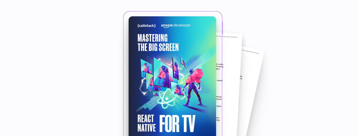 React Native for TV ebook cover