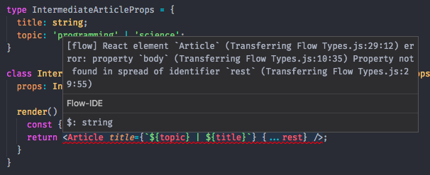 Flow warning props pass 2