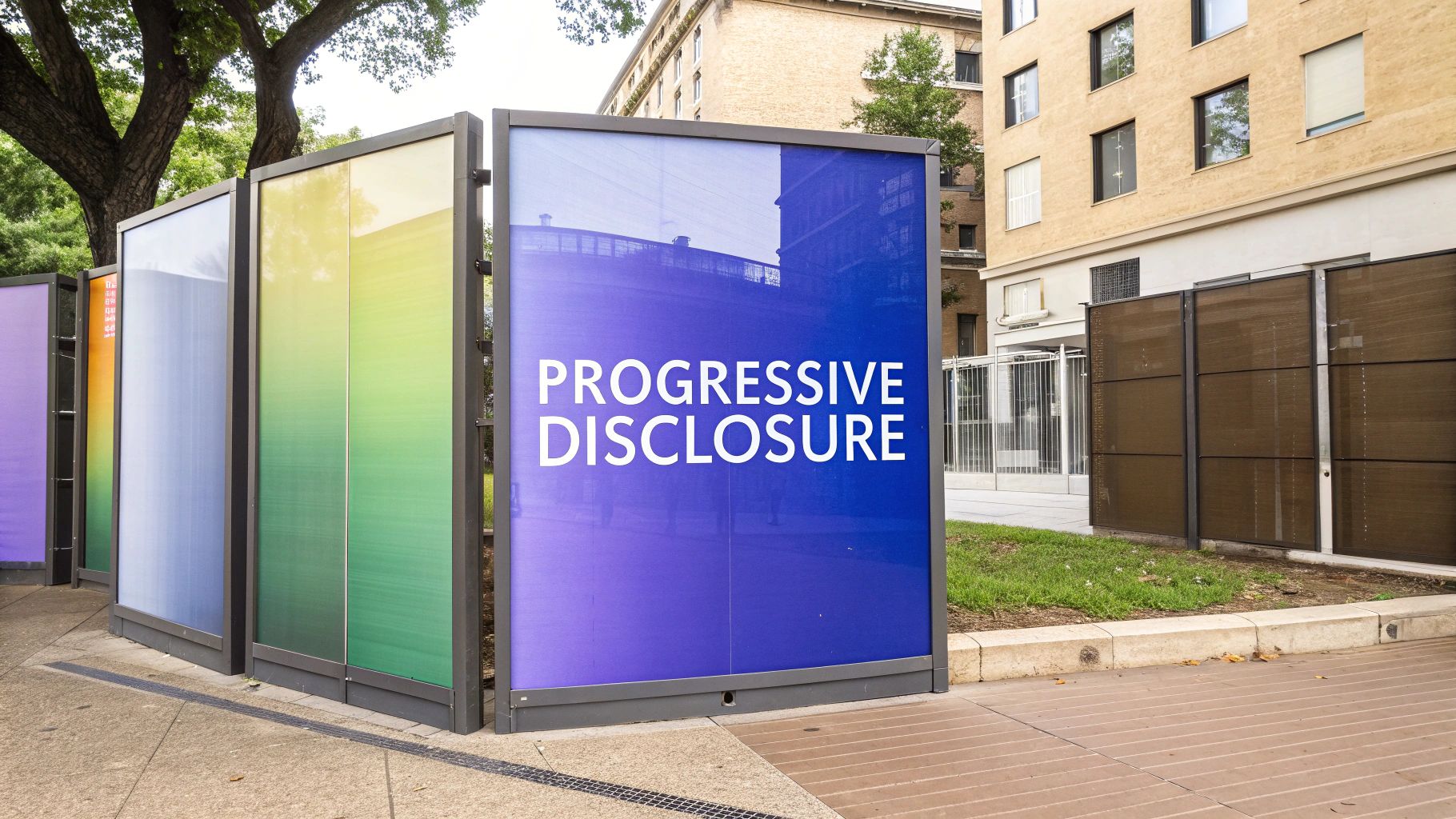 Progressive Disclosure