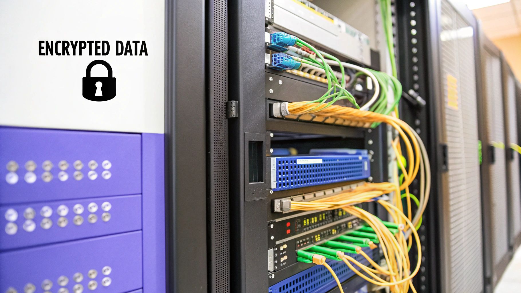 Infographic showing key data about 2. Data Encryption at Rest and in Transit