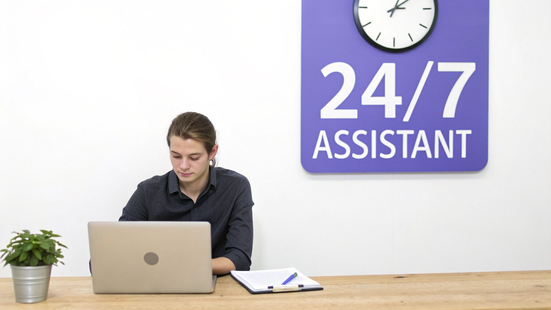 A digital marketing automation workflow showing connections between different marketing channels.