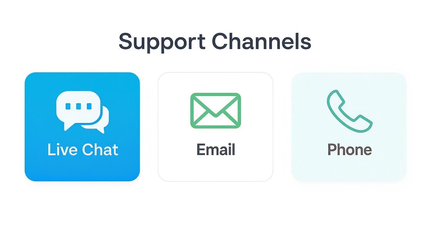 Infographic about customer service live chat