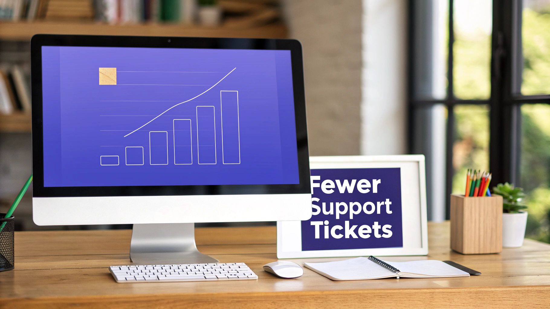 Reduced Support Ticket Volume and Cost Savings