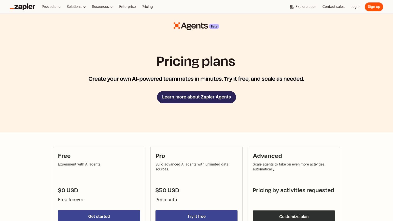 Zapier Agents