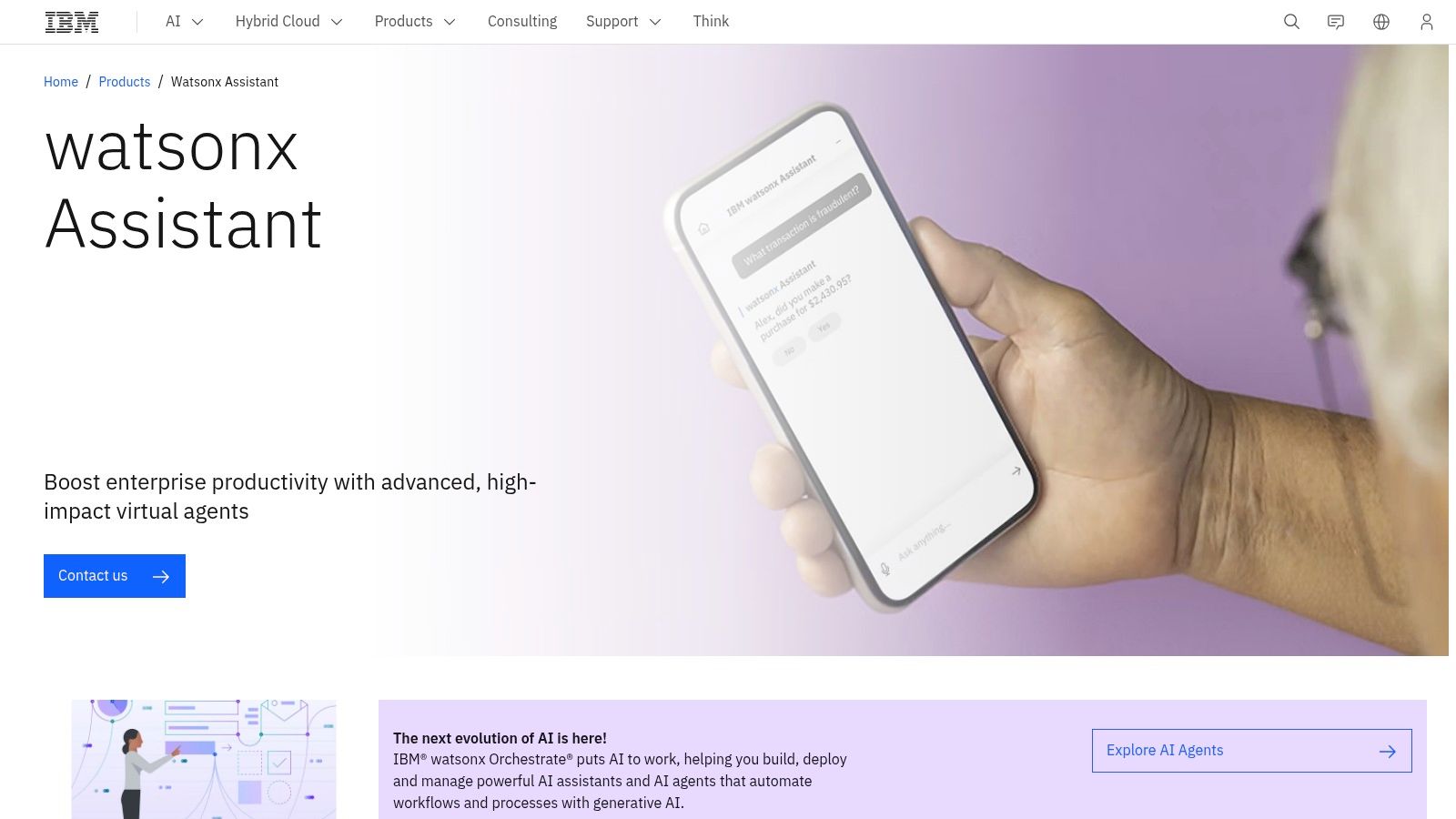 IBM watsonx Assistant