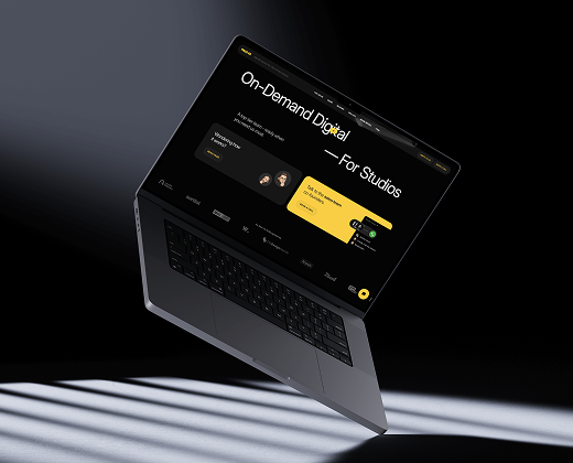 Jebflow Project Work Mockup Webflow Website