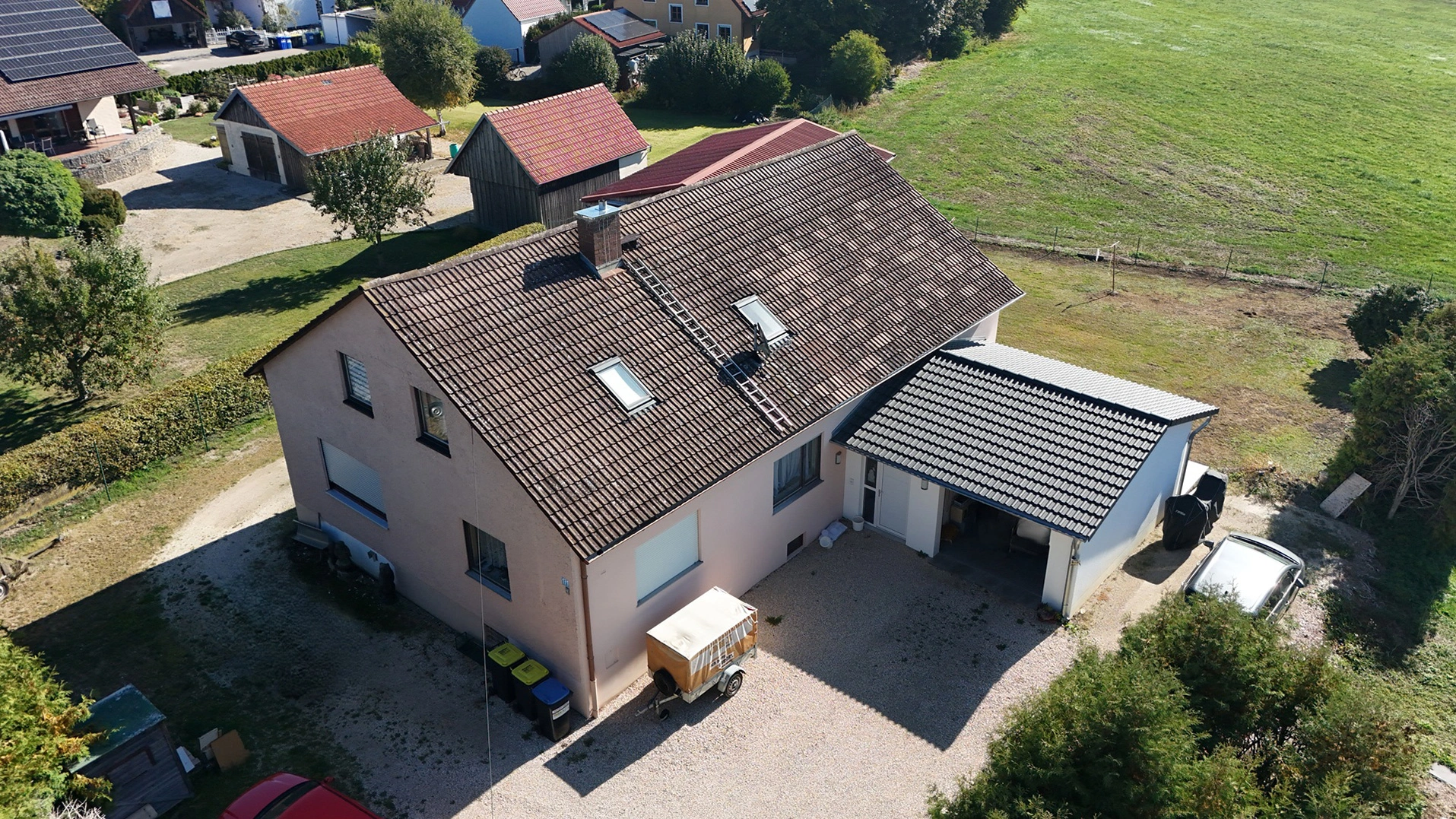 Luftaufnahme Gebäude