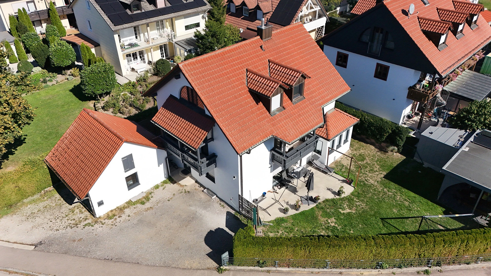 Luftaufnahme Gebäude