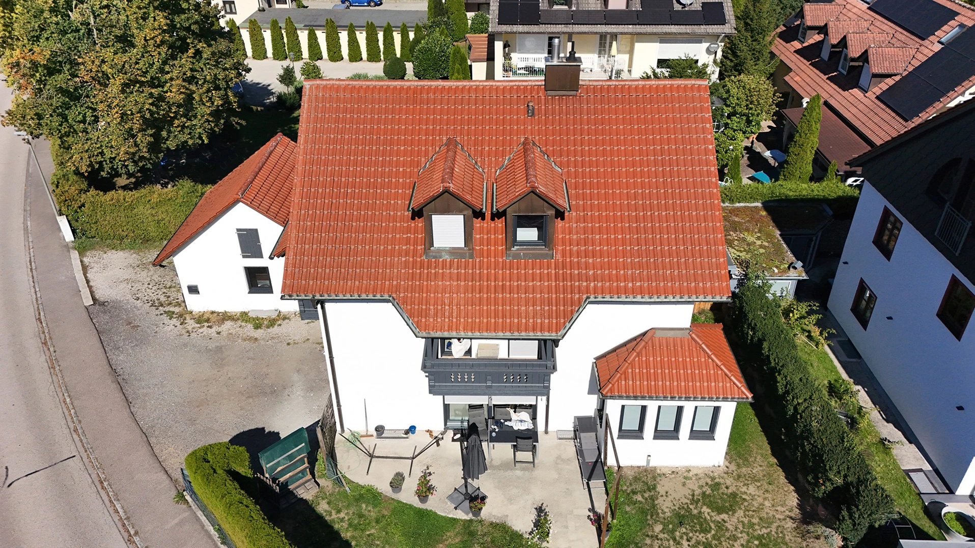 Luftaufnahme Gebäude