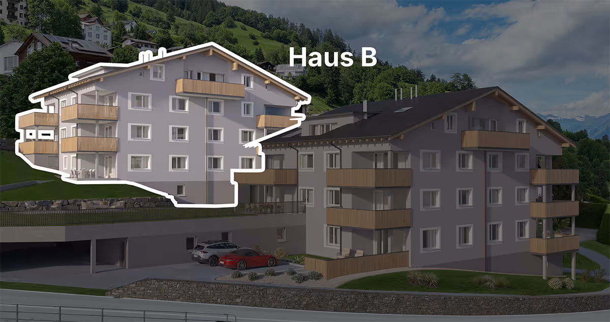 Wohnüberbauung Pazonja Malix: Haus B